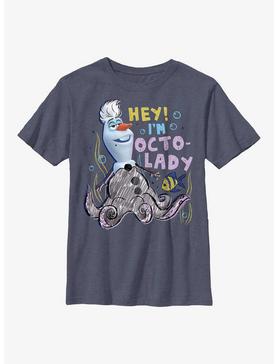 Disney Olaf Presents Ursula Outfit Youth T-Shirt, NAVY HTR, hi-res