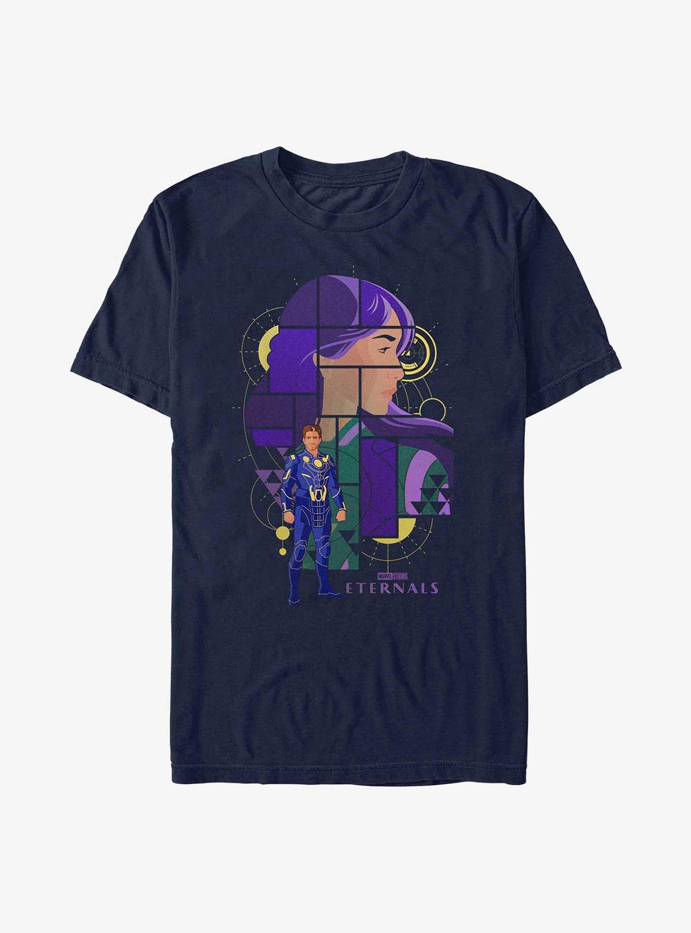 Marvel Eternals Sersi Collage T-Shirt, NAVY, hi-res