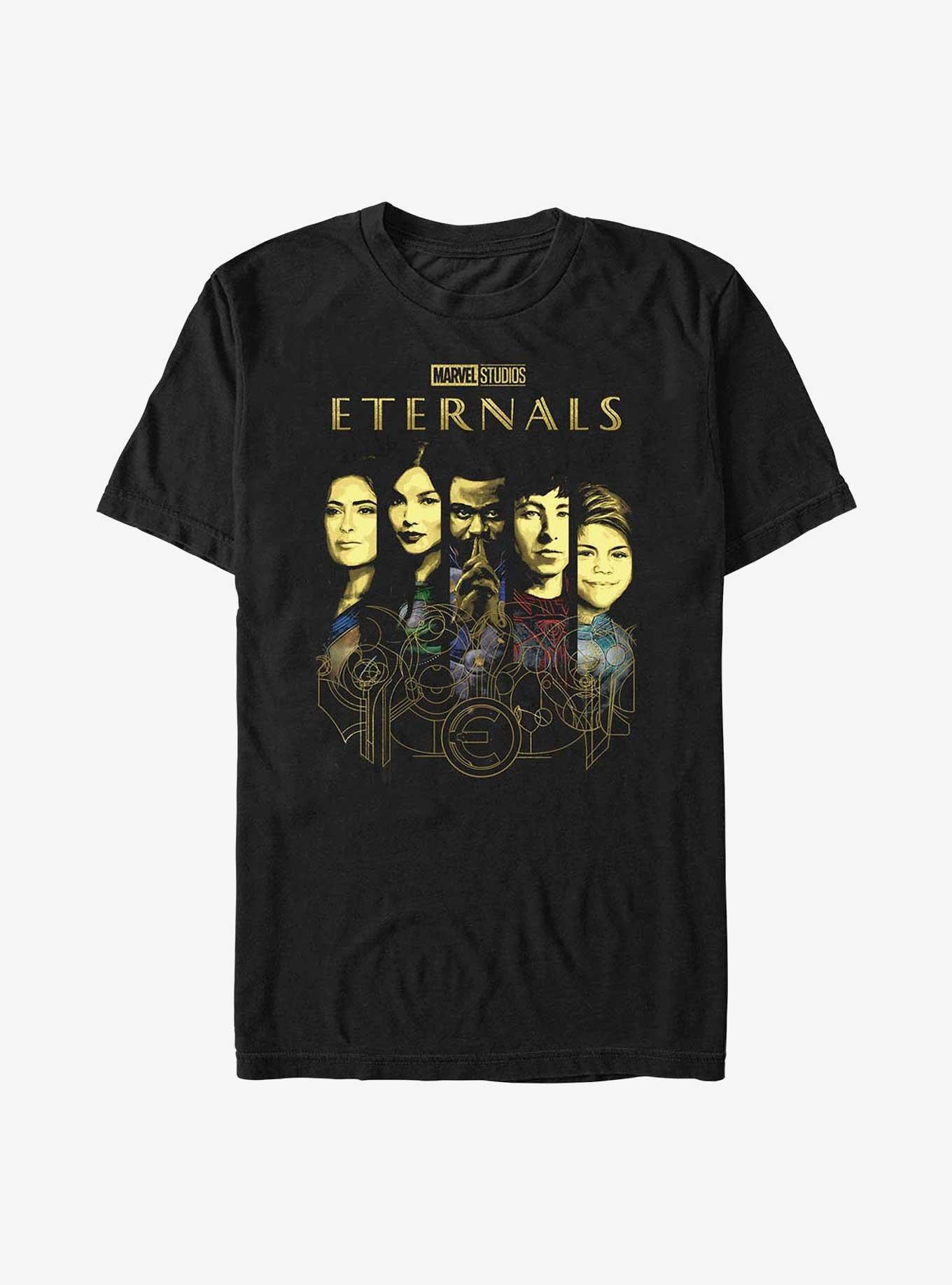 Marvel Eternals Sliced Panels T-Shirt, , hi-res