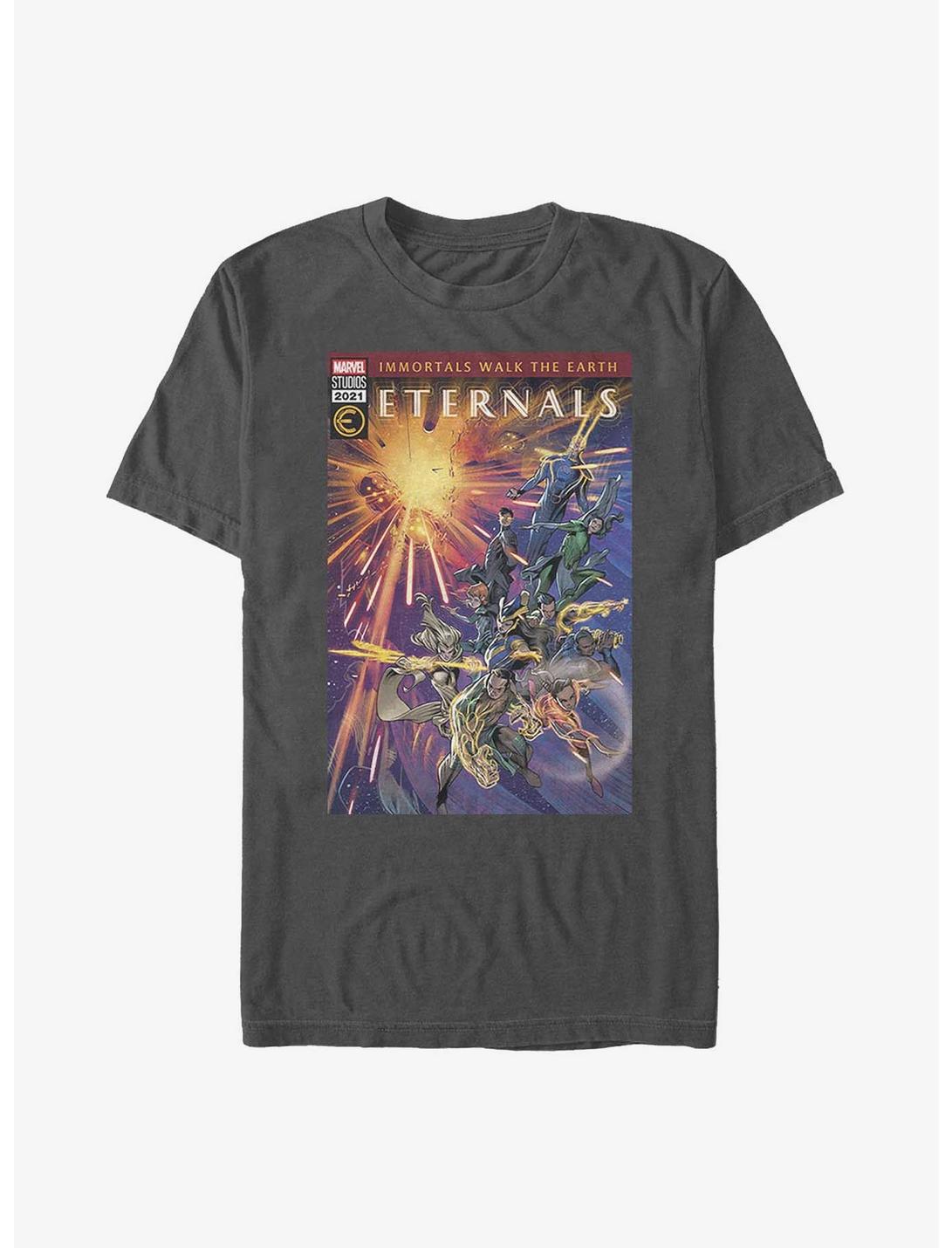 Marvel Eternals Comic Issue Group T-Shirt, CHARCOAL, hi-res