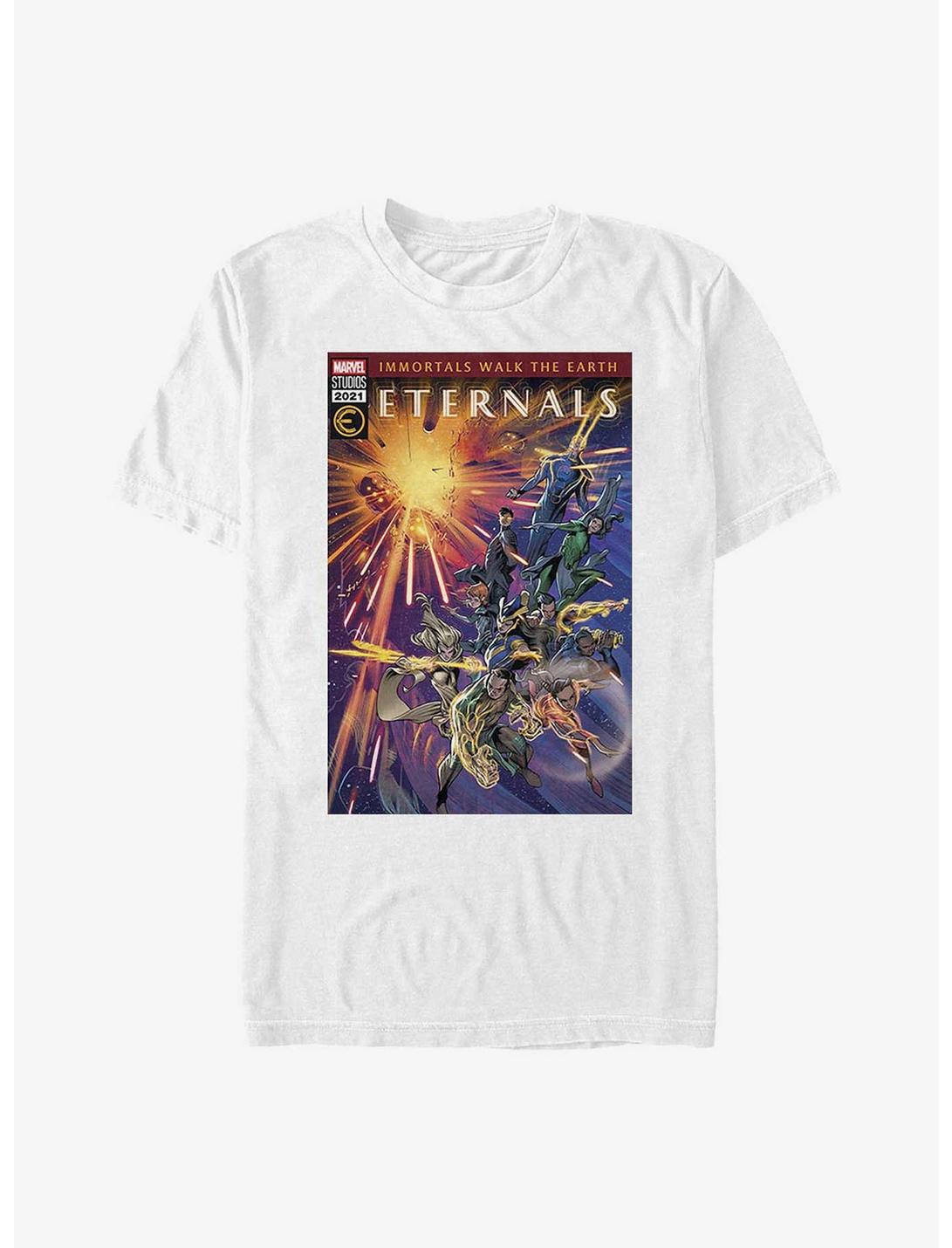 Marvel Eternals Comic Issue Group T-Shirt, WHITE, hi-res