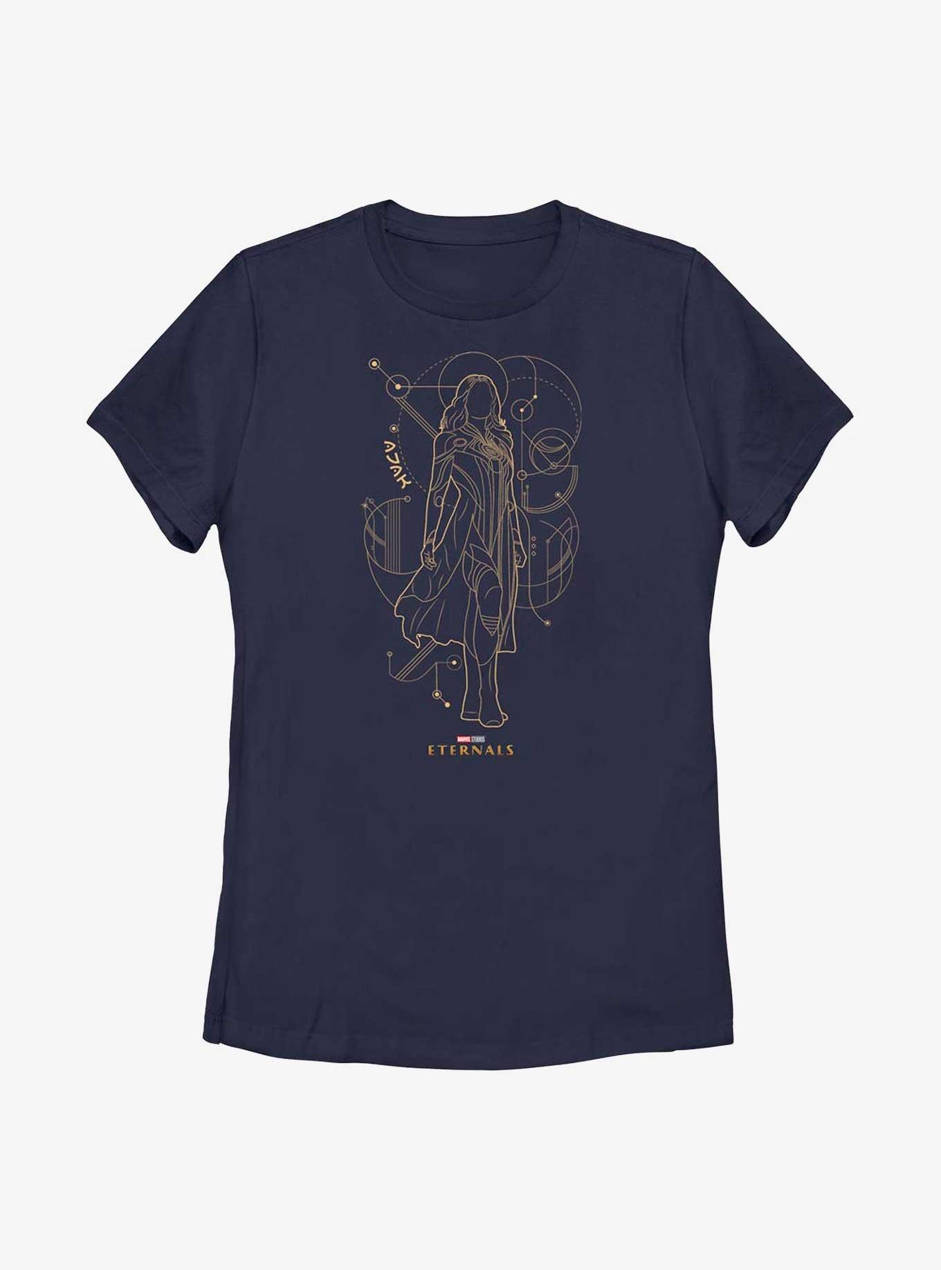 Marvel Eternals Ajak Hero Line Art Womens T-Shirt, , hi-res