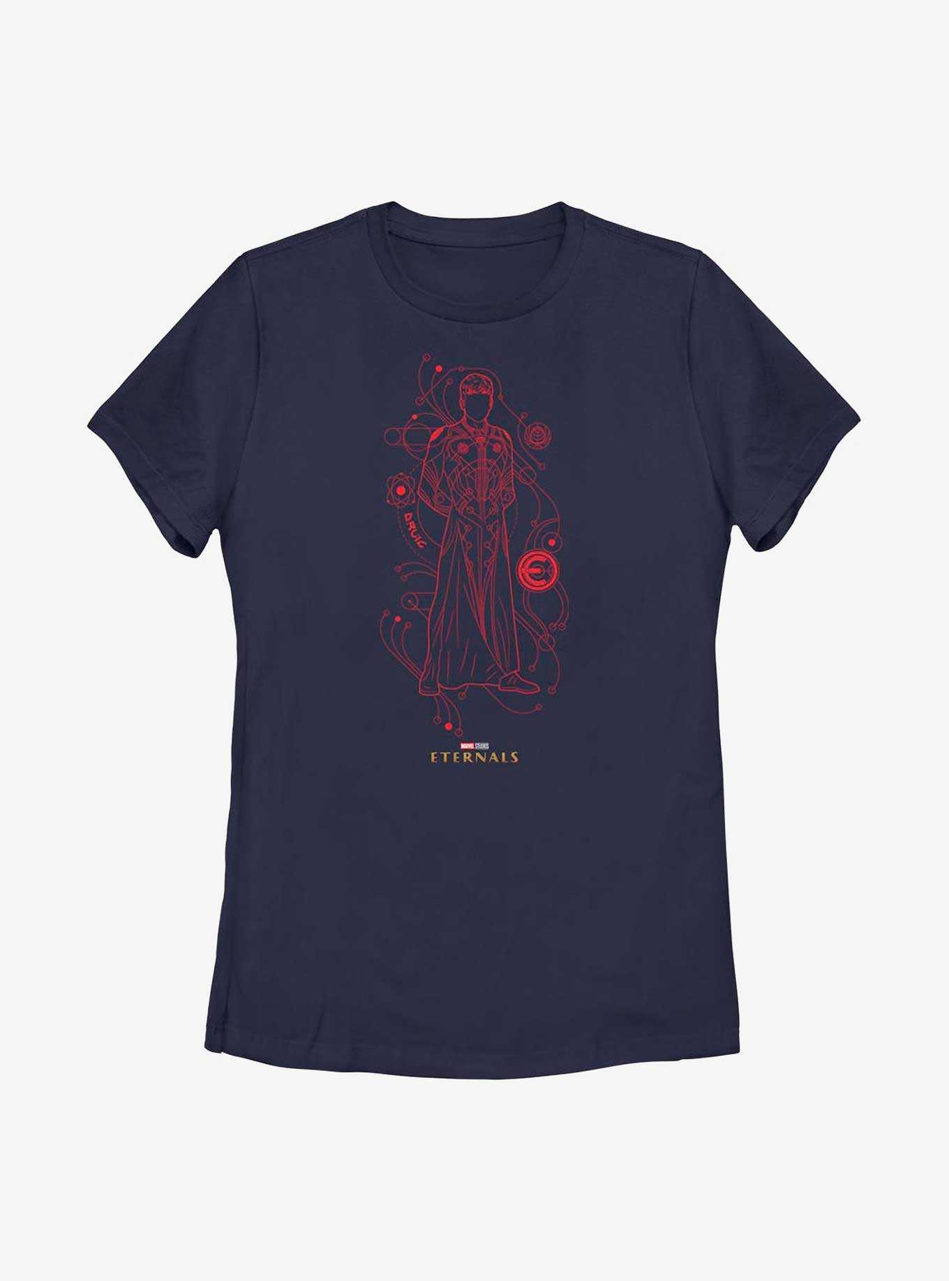 Marvel Eternals Druig Hero Line Art Womens T-Shirt, , hi-res