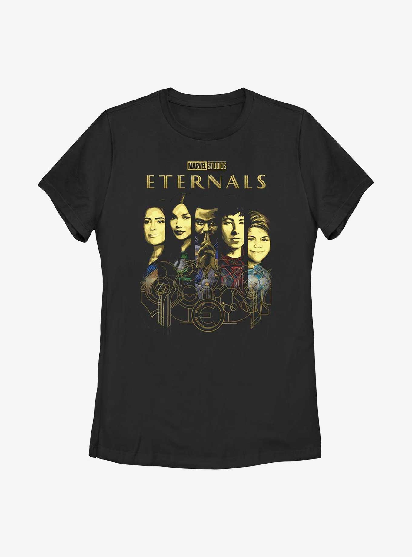 Marvel Eternals Sliced Panels Womens T-Shirt, , hi-res