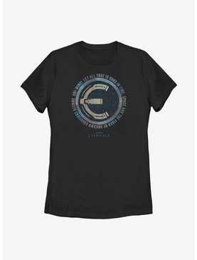 Marvel Eternals Circle Emblem Oath Womens T-Shirt, , hi-res