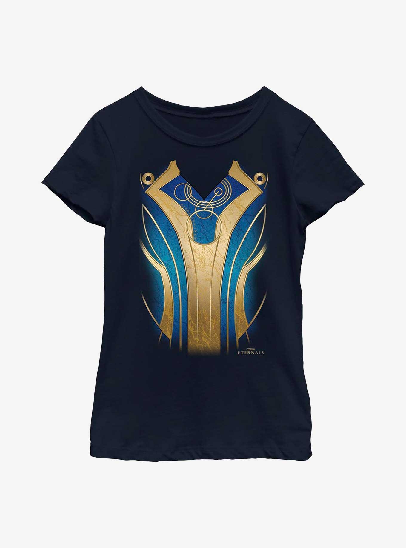 Marvel Eternals Ajak Costume Youth Girls T-Shirt, ATH HTR, hi-res