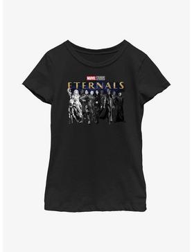 Marvel Eternals Heroes Lineup Youth Girls T-Shirt, , hi-res