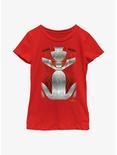 Marvel Eternals Makkari Costume Youth Girls T-Shirt, RED, hi-res