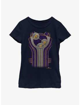 Marvel Eternals Phastos Costume Youth Girls T-Shirt, NAVY, hi-res