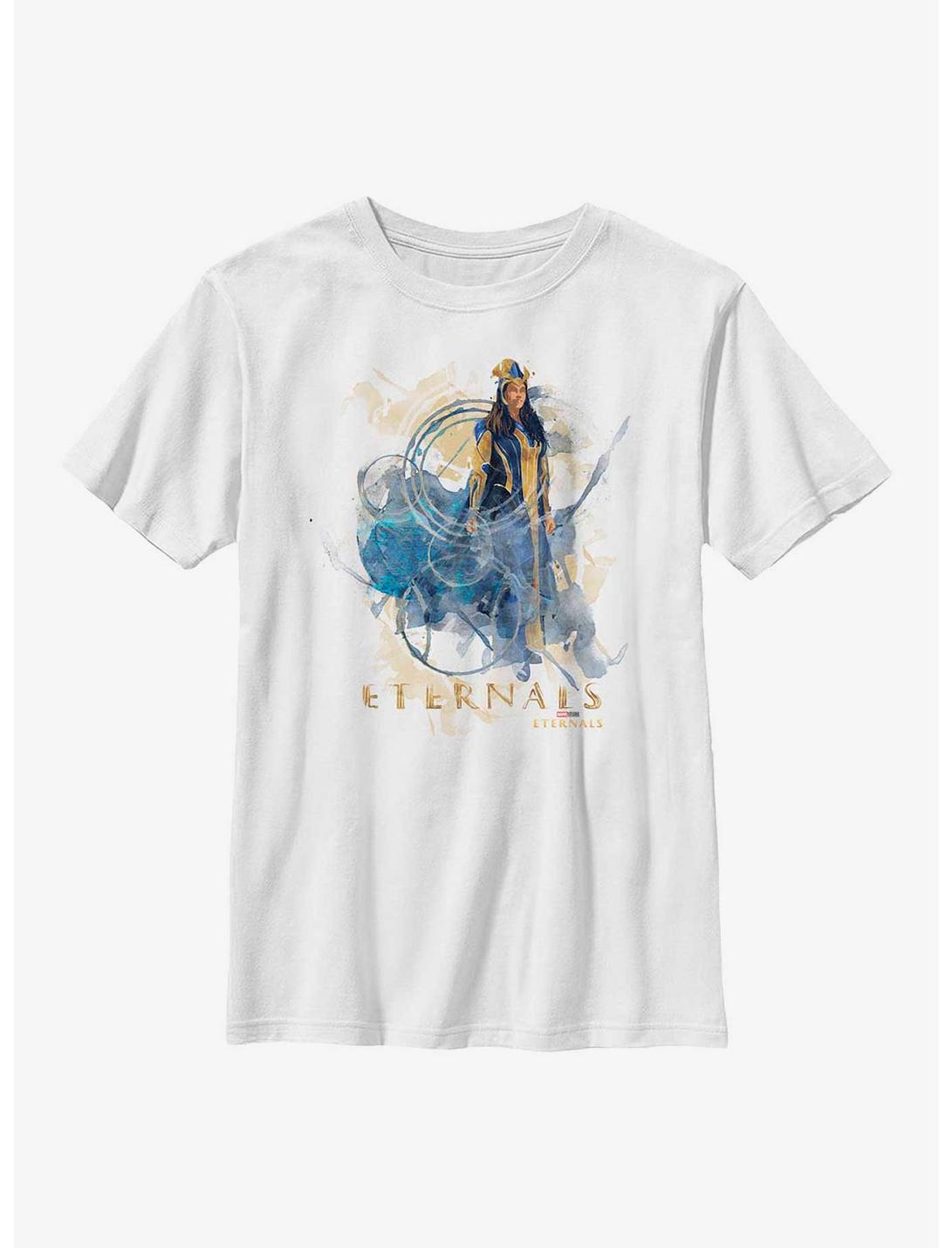 Marvel Eternals Ajak Watercolor Youth T-Shirt, WHITE, hi-res