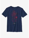 Marvel Eternals Druig Hero Line Art Youth T-Shirt, NAVY, hi-res