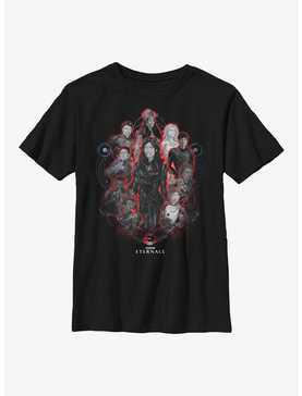 Marvel Eternals Painted Group Youth T-Shirt, , hi-res