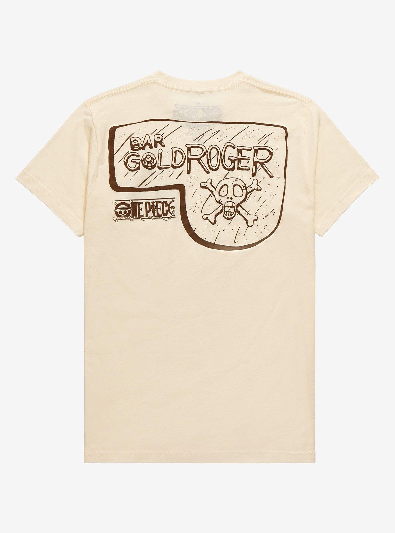 One Piece Bar Gold Roger T-Shirt - BoxLunch Exclusive, , hi-res