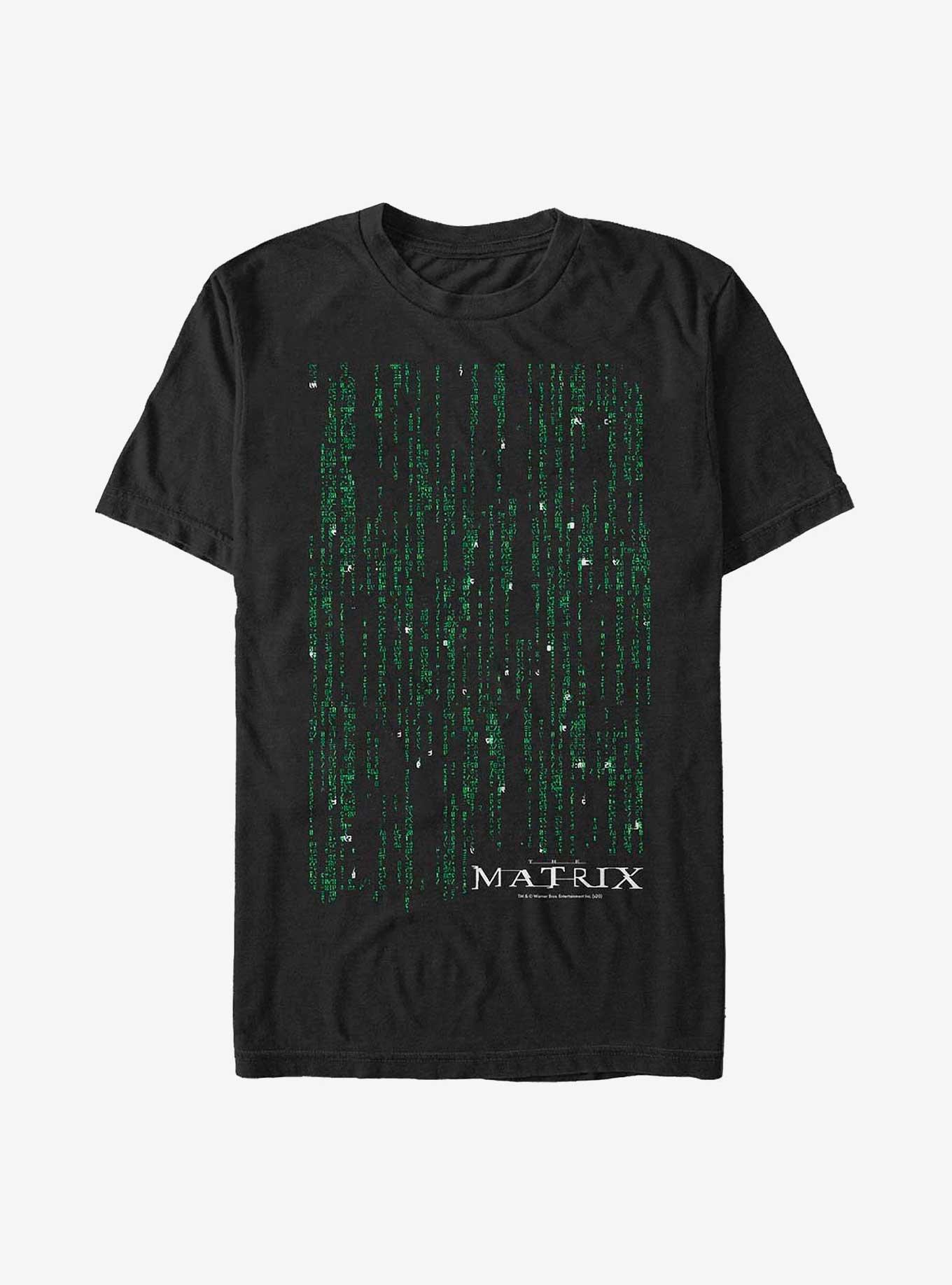 The Matrix Encrypted T-Shirt, BLACK, hi-res