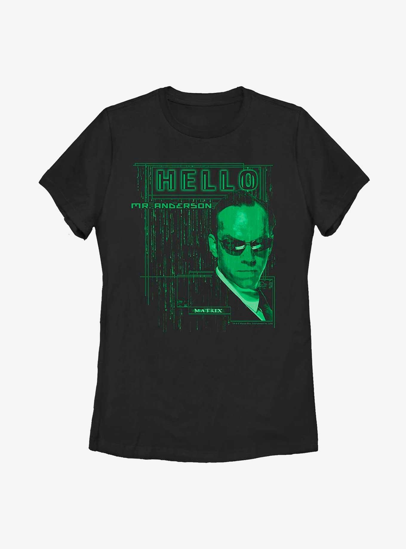 The Matrix Mr. Anderson Womens T-Shirt, , hi-res