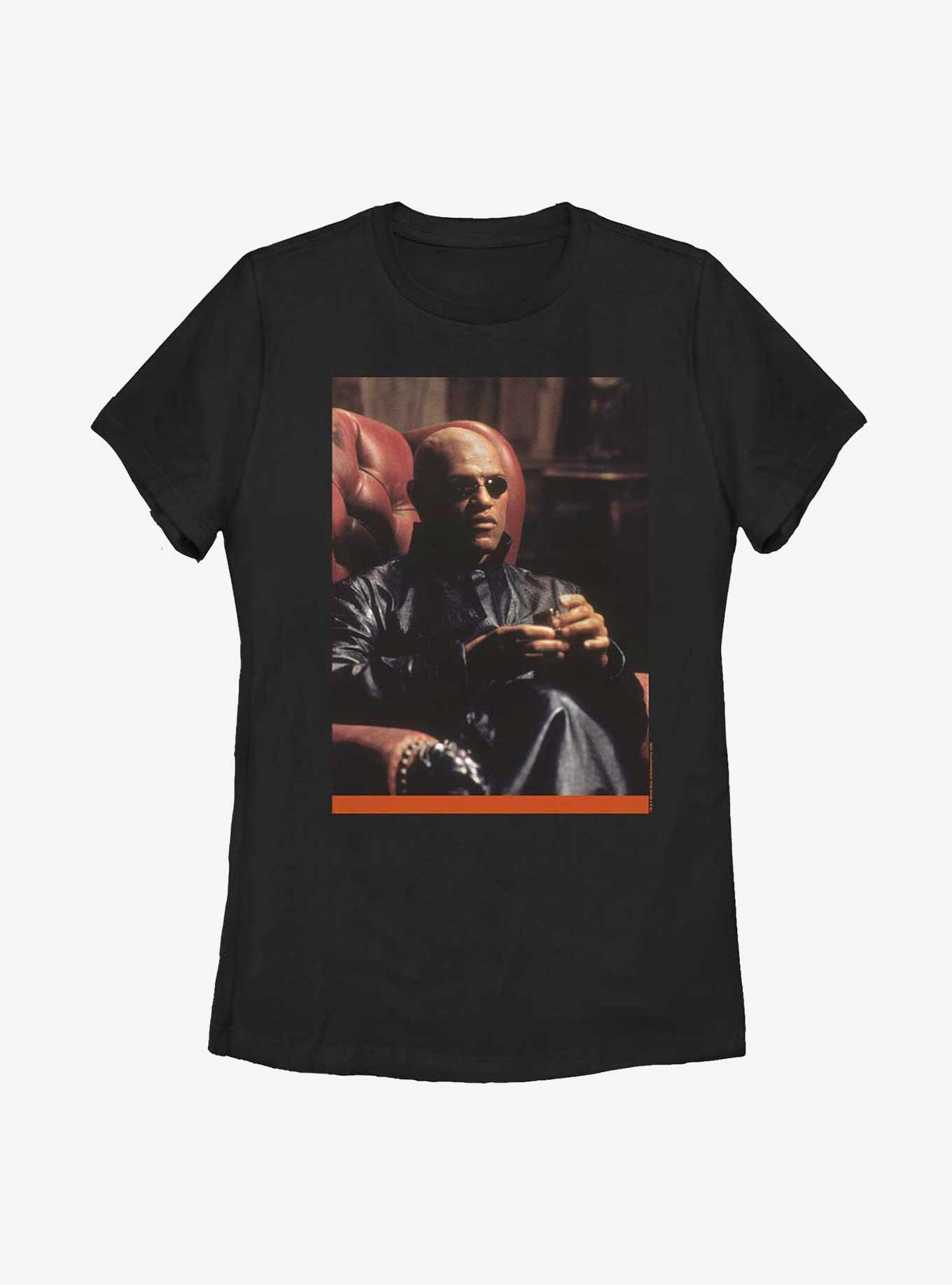 The Matrix No One Told Morpheus Womens T-Shirt, BLACK, hi-res