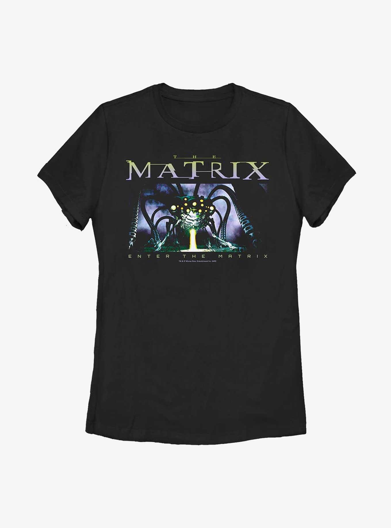 The Matrix Enter The Matrix Womens T-Shirt, BLACK, hi-res