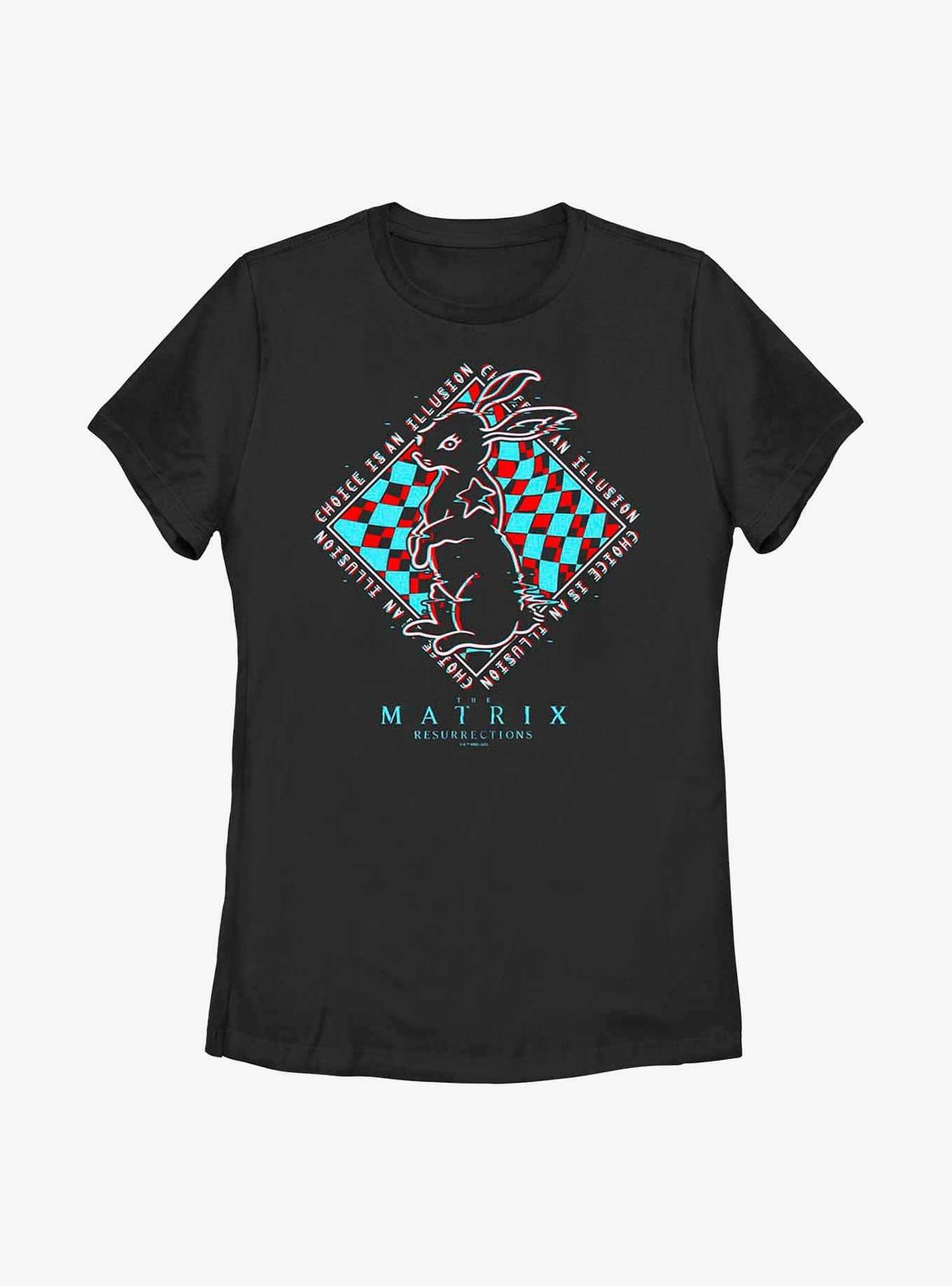 The Matrix White Rabbit Womens T-Shirt, , hi-res