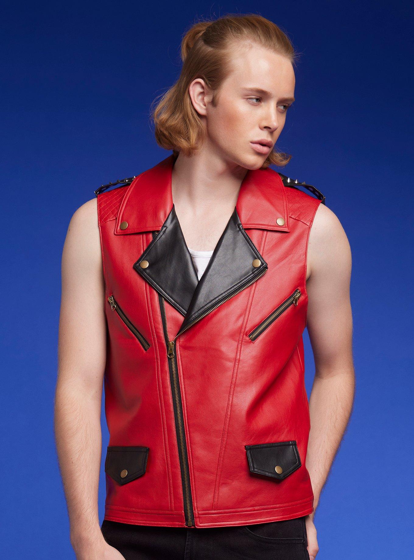 Our Universe Marvel Thor: Love And Thunder Cosplay Moto Vest, RED, hi-res