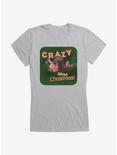 National Lampoon's Christmas Vacation Crazy About Christmas Girl's T-Shirt , HEATHER, hi-res
