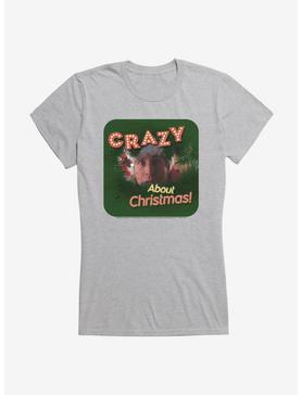 National Lampoon's Christmas Vacation Crazy About Christmas Girl's T-Shirt , HEATHER, hi-res