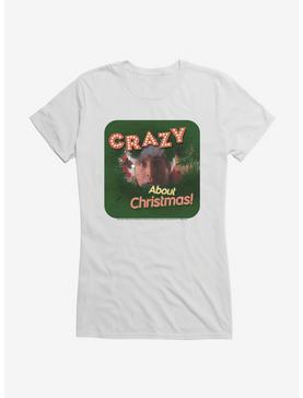 National Lampoon's Christmas Vacation Crazy About Christmas Girl's T-Shirt , WHITE, hi-res