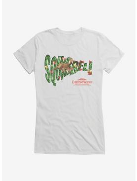 National Lampoon's Christmas Vacation Squirrel Girl's T-Shirt , WHITE, hi-res