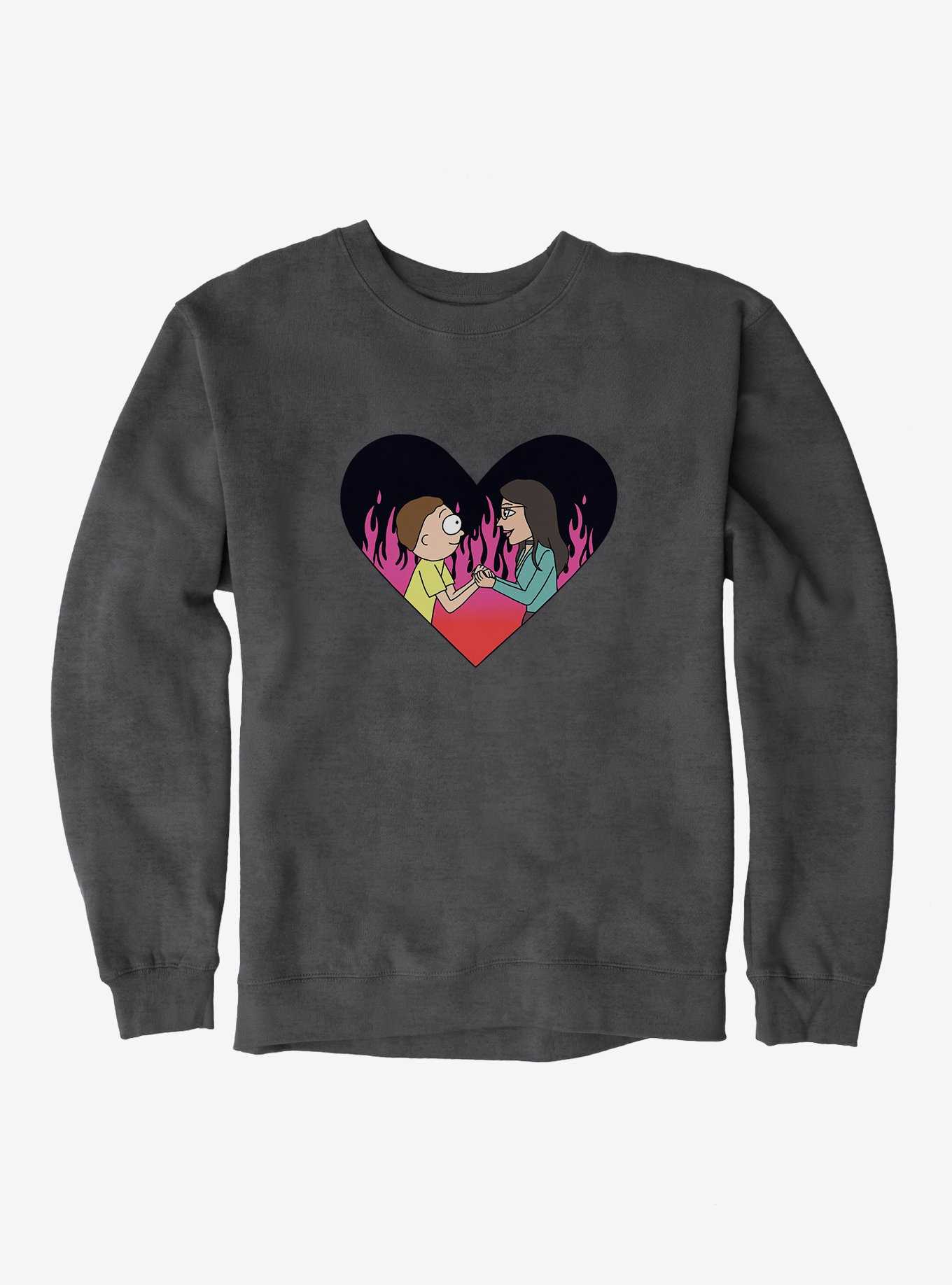 Rick And Morty Love Interest Sweatshirt, , hi-res