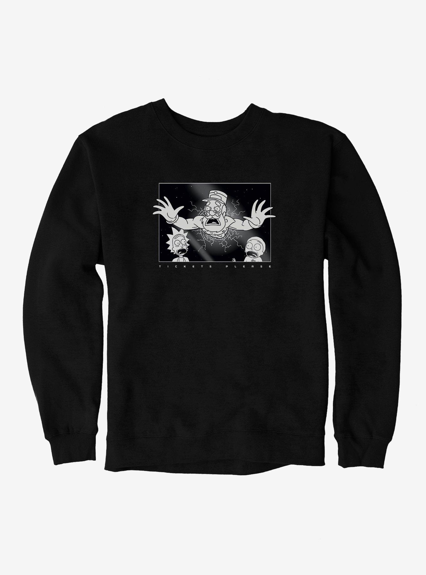Rick And Morty Tickets Please Sweatshirt
