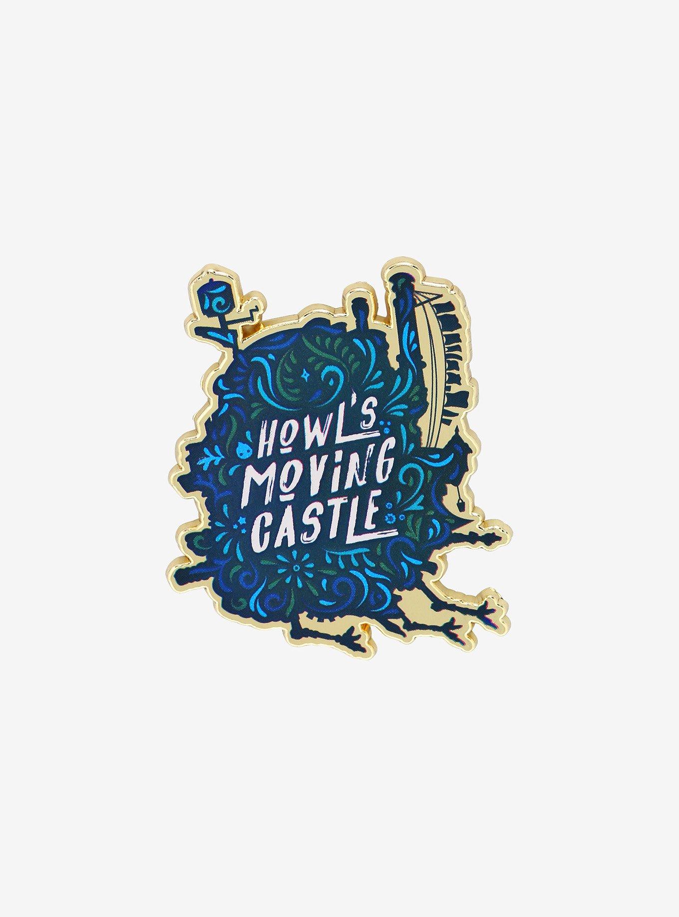 Studio Ghibli Howl's Moving Castle Silhouette Enamel Pin - BoxLunch Exclusive, , hi-res