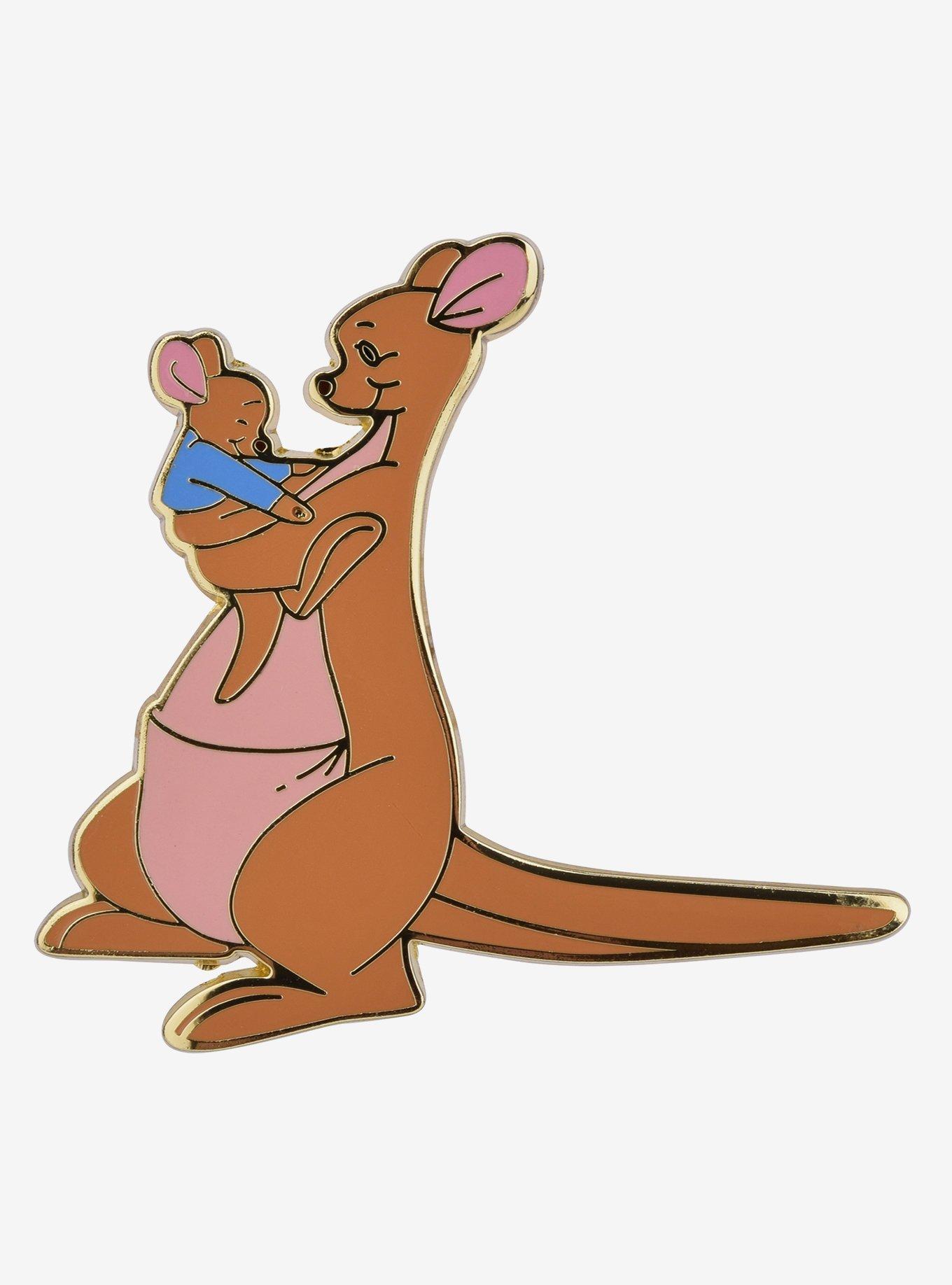Disney Winnie the Pooh Kanga & Roo Enamel Pin - BoxLunch Exclusive, , hi-res