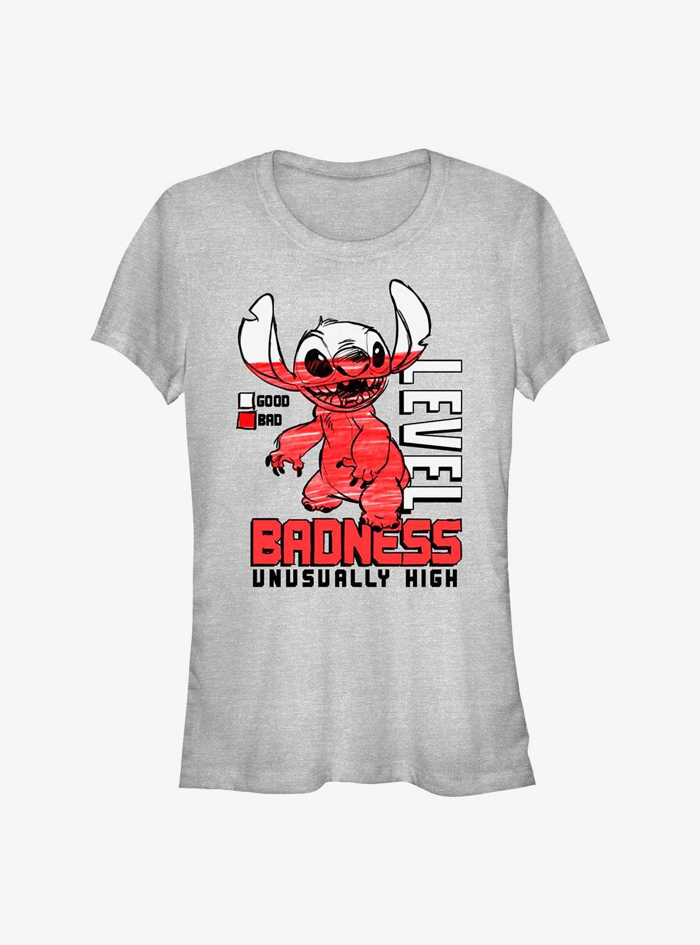Disney Lilo & Stitch Badness Level Girls T-Shirt, , hi-res