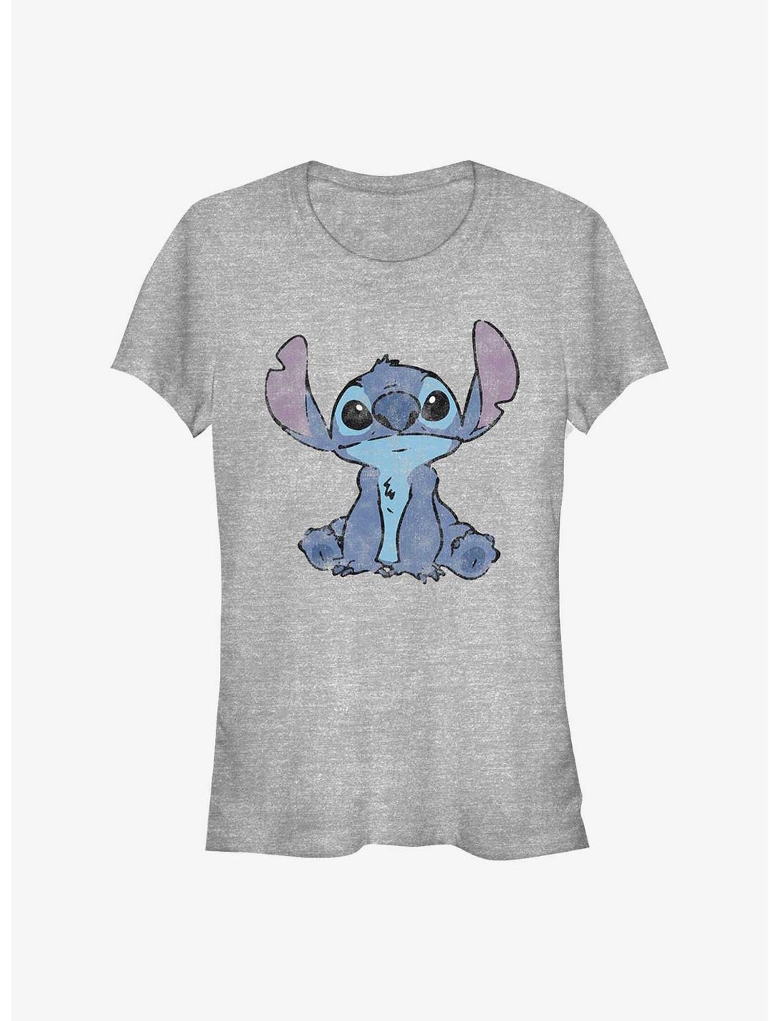 Disney Lilo & Stitch Simply Stitch Girls T-Shirt, ATH HTR, hi-res