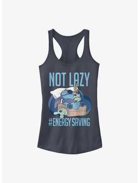 Disney Lilo & Stitch Not Lazy Energy Saving Girls Tank, , hi-res