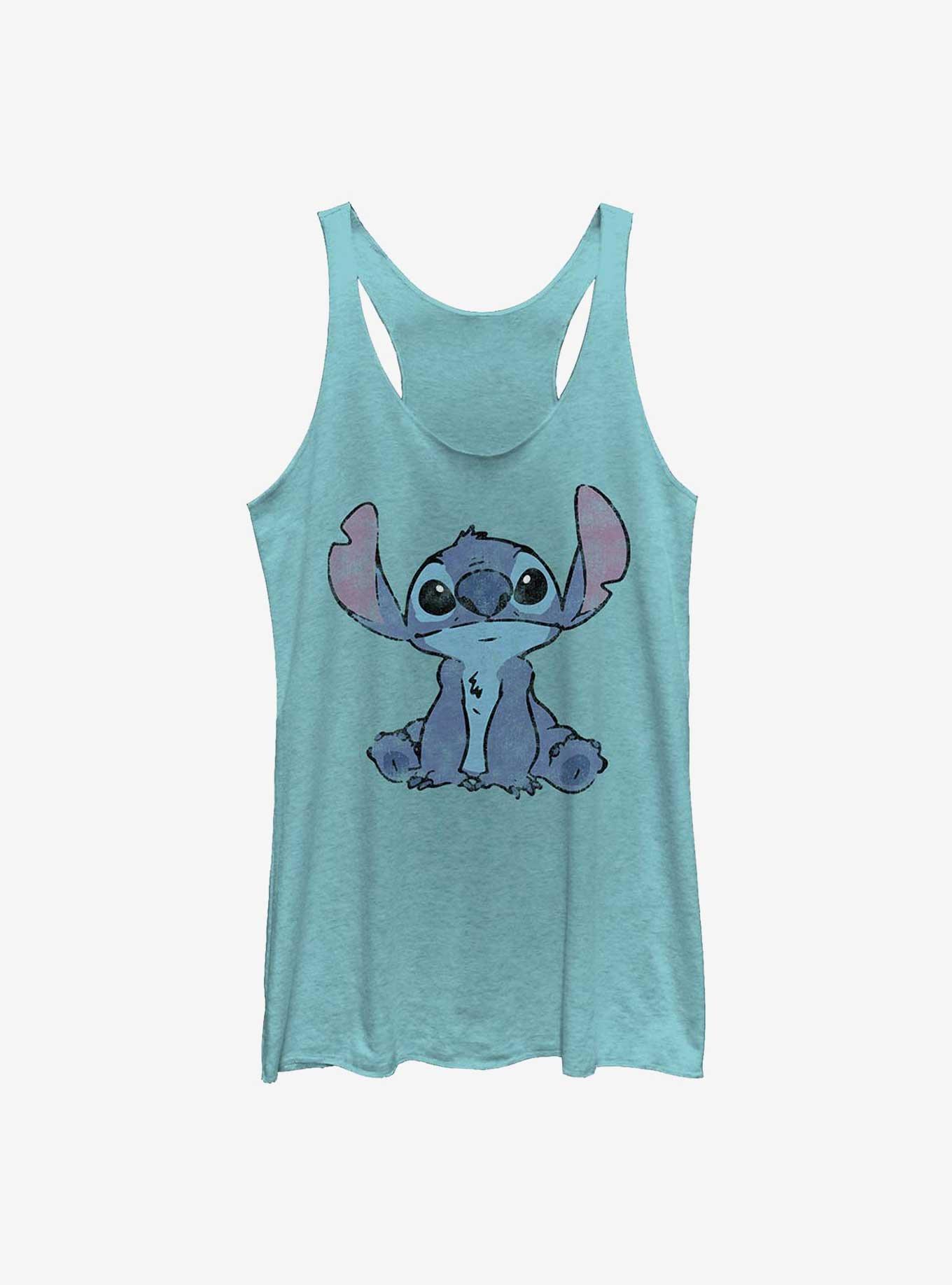 Disney Lilo & Stitch Simply Stitch Girls Tank, TAHI BLUE, hi-res