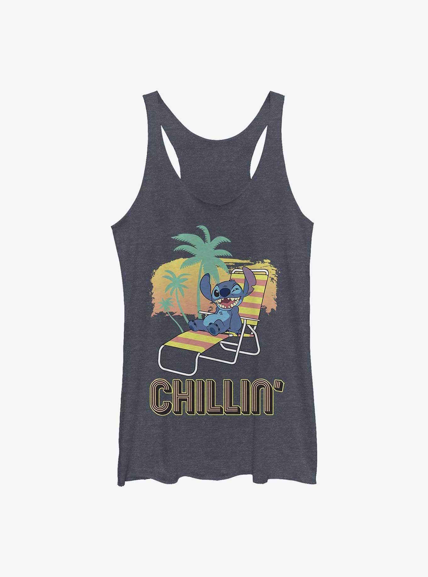 Disney Lilo & Stitch Stitch Chillin Girls Tank, , hi-res