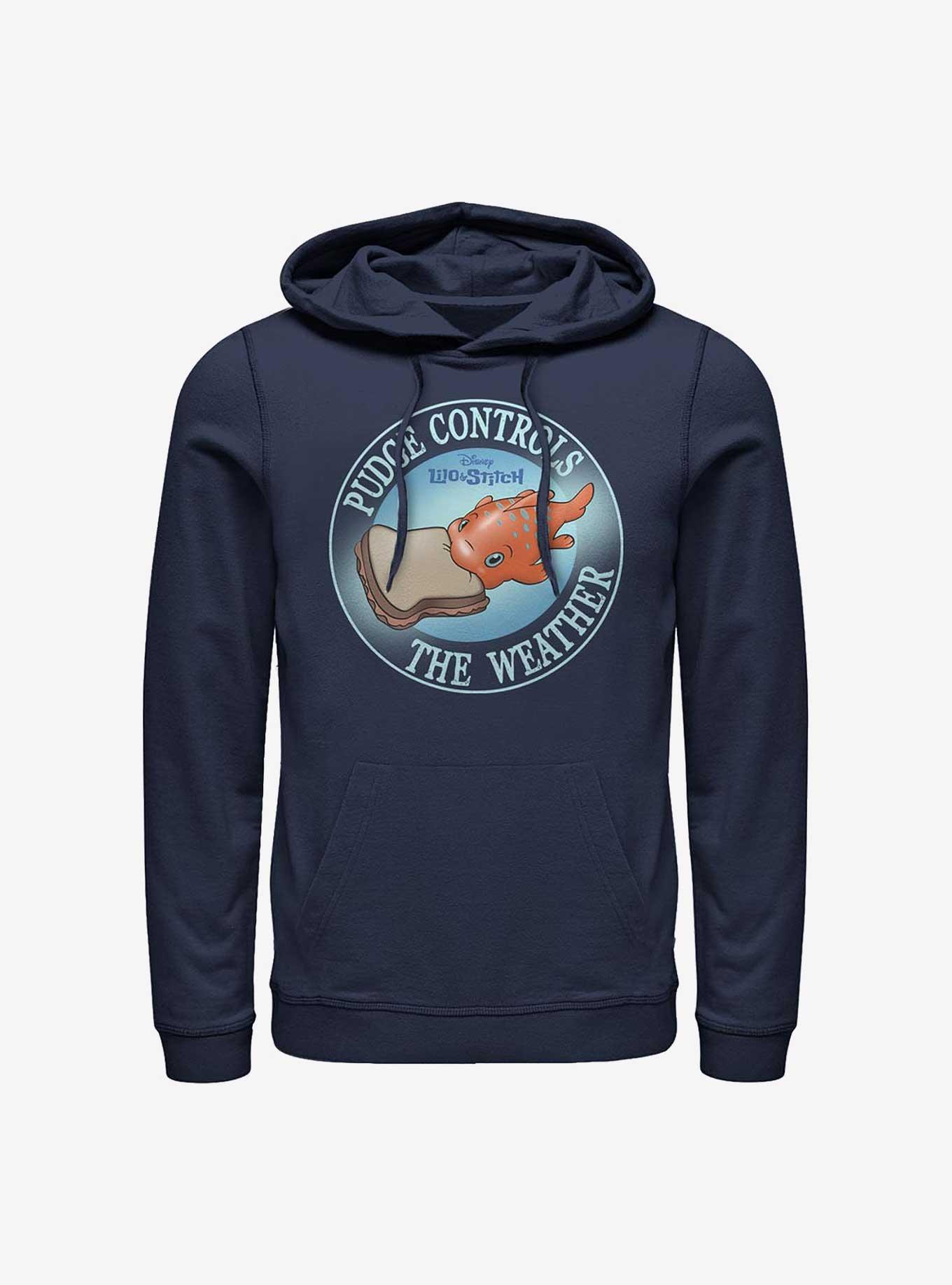 Disney Lilo & Stitch Pudge Controls The Weather Hoodie, , hi-res