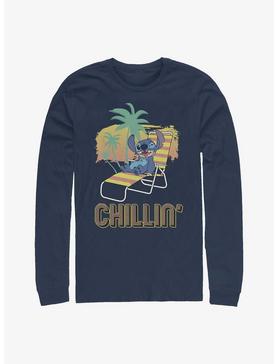 Disney Lilo & Stitch Stitch Chillin Long-Sleeve T-Shirt, , hi-res