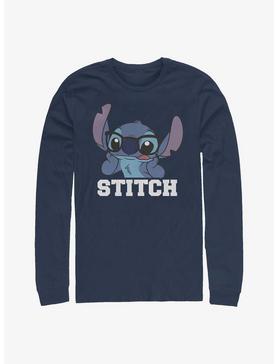 Disney Lilo & Stitch Tongue Out Long-Sleeve T-Shirt, , hi-res
