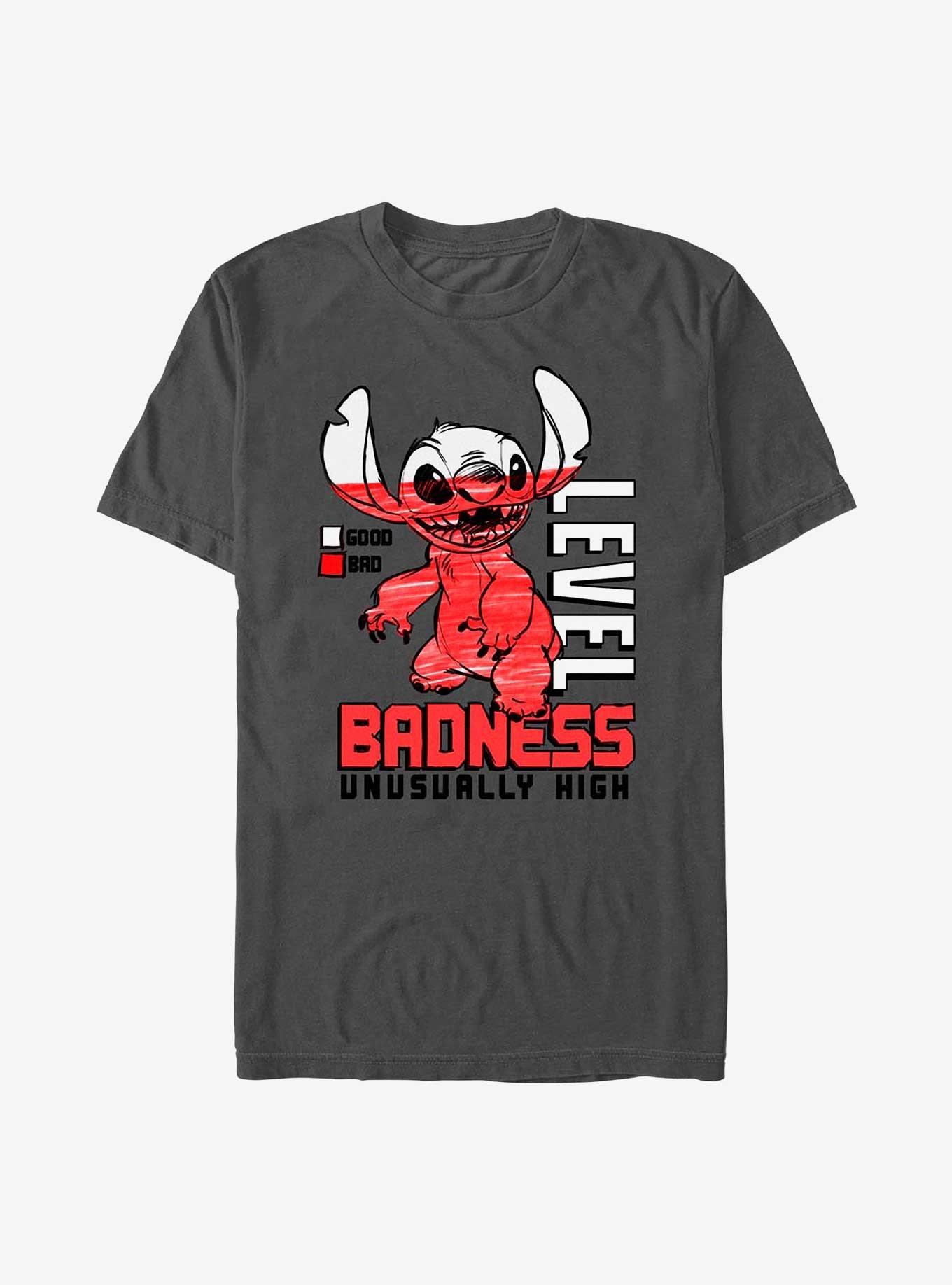 Disney Lilo & Stitch Badness Level T-Shirt, , hi-res