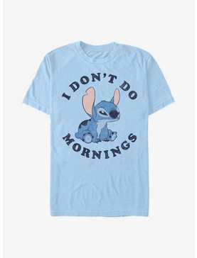 Disney Lilo & Stitch I Don't Do Mornings T-Shirt, , hi-res