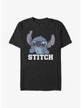 Disney Lilo & Stitch Tongue Out T-Shirt, BLACK, hi-res