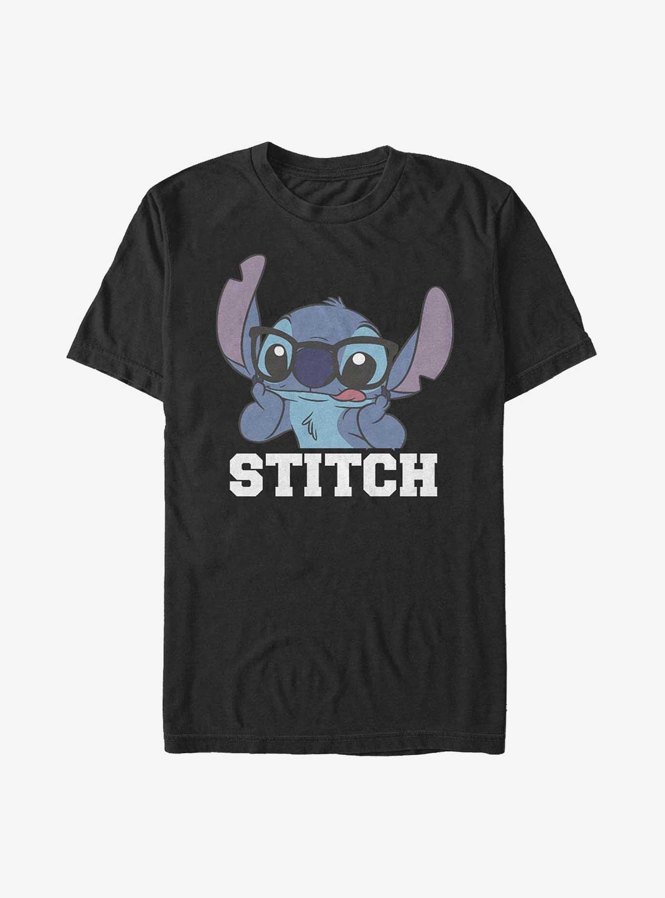 Disney Lilo & Stitch Tongue Out T-Shirt, BLACK, hi-res