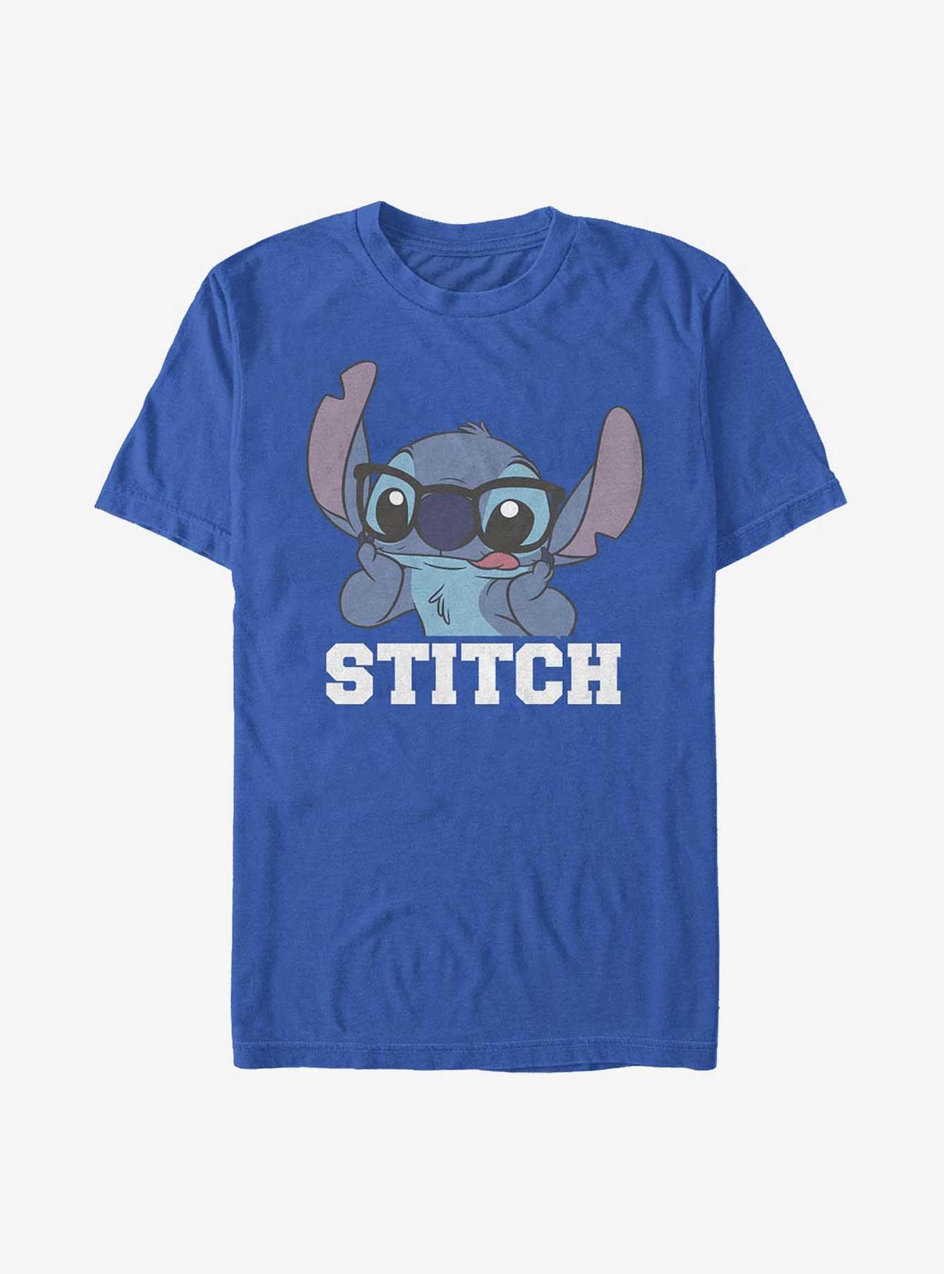 Disney Lilo & Stitch Tongue Out T-Shirt, ROYAL, hi-res