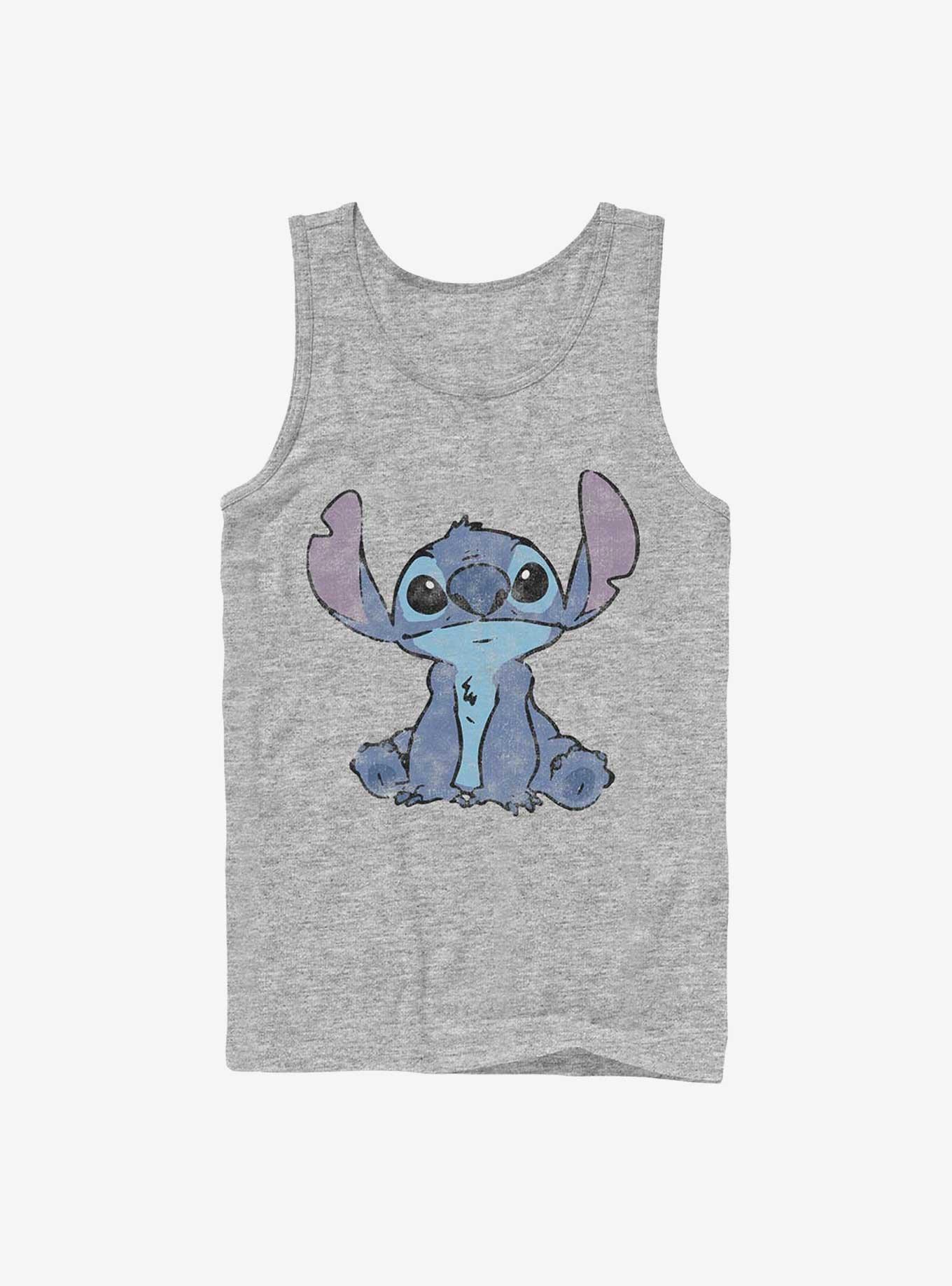 Disney Lilo & Stitch Simply Stitch Tank, ATH HTR, hi-res