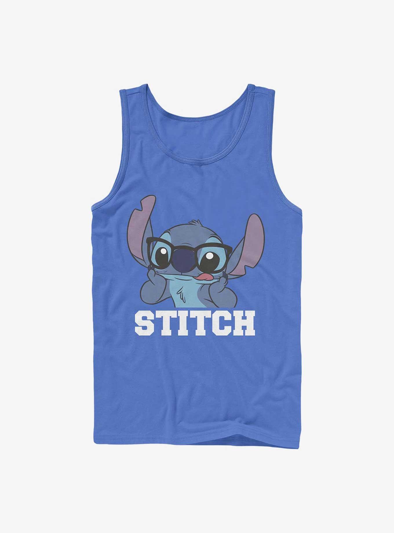 Disney Lilo & Stitch Tongue Out Tank, ROYAL, hi-res