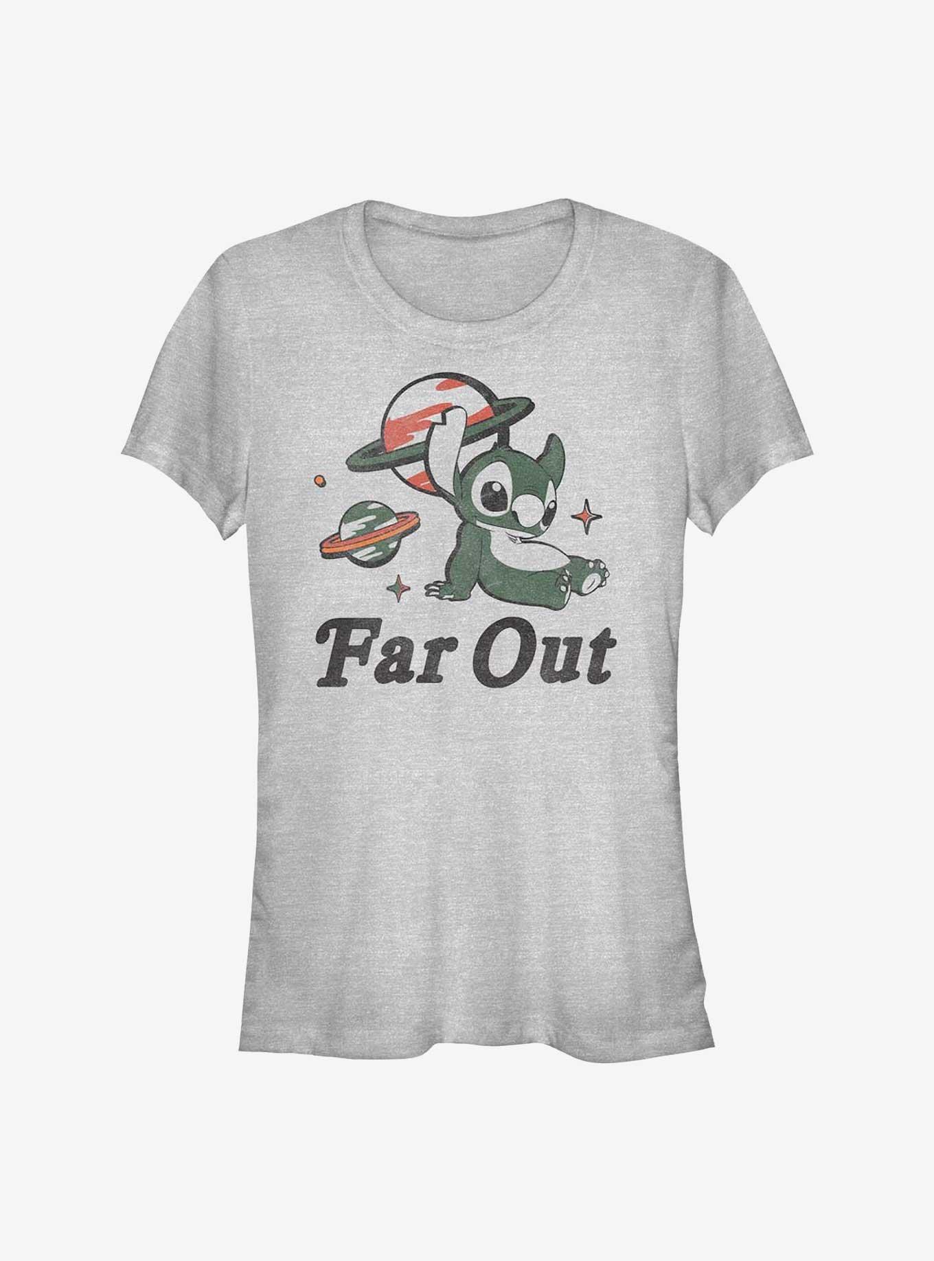 Disney Lilo & Stitch Far Out Stitch Girls T-Shirt, , hi-res