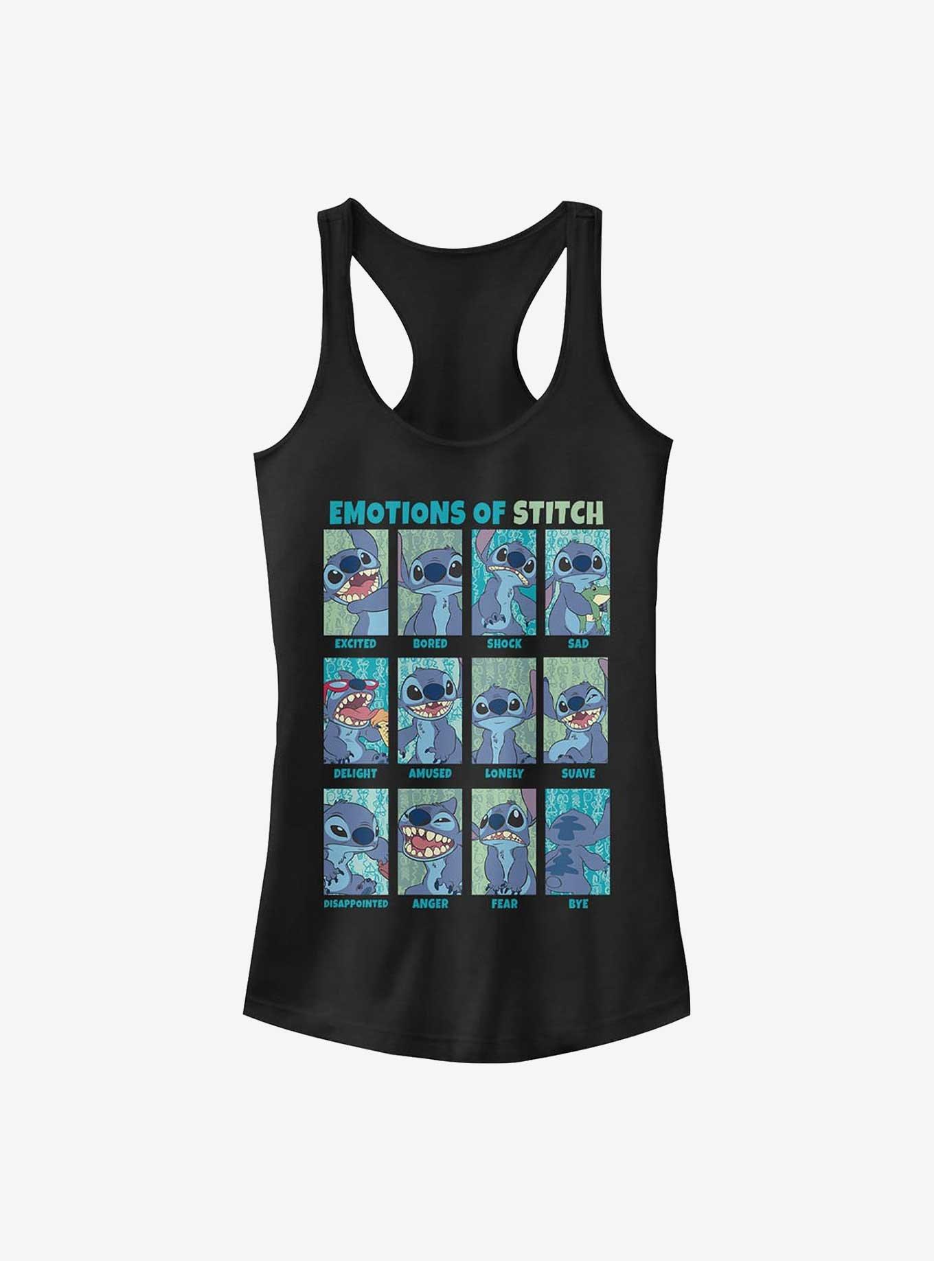 Disney Lilo & Stitch Emotions Of Stitch Girls Tank, , hi-res