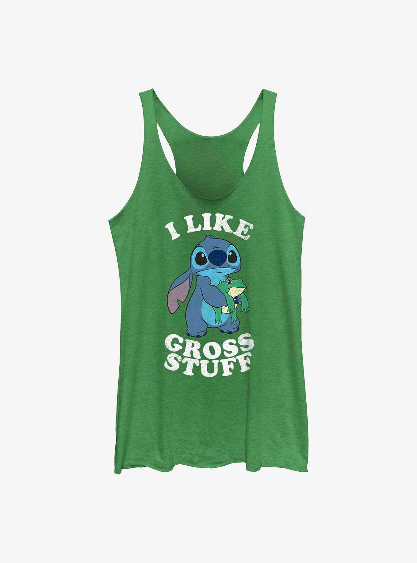 Disney Lilo & Stitch I Like Gross Stuff Stitch Girls Tank, , hi-res