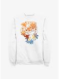 Disney Lilo & Stitch Aloha Stitch Crew Sweatshirt, WHITE, hi-res